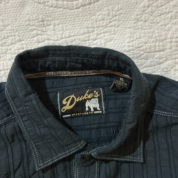 Duke’s Mens Button Down. XL - Picture 7 of 9